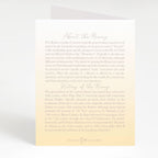 Rosary Card | Sacrament | First Holy Communion