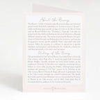 Rosary Card | Candle | Sympathy