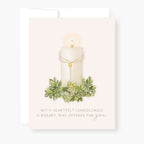 Rosary Card | Candle | Sympathy