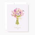 Rosary Card | Anemones | Thank You - Single Card