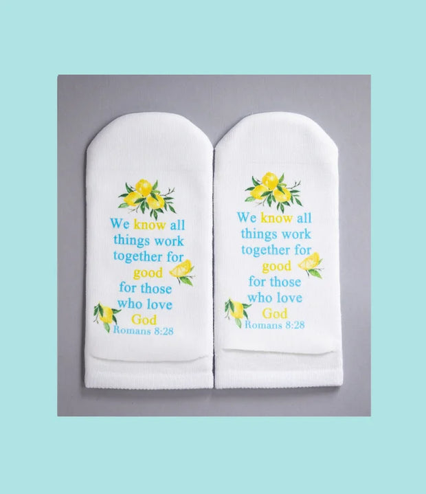 Romans 8:28 Women's Ankle Sock - Standing on the Word
