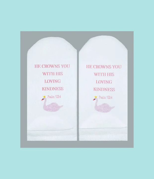 Psalm 103:4 Women's Ankle Sock - Standing on the Word