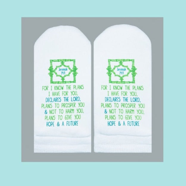 Jeremiah 29:11 Women's Ankle Sock - Standing on the Word