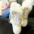Matthew 19:26 Women's Ankle Sock - Standing on the Word