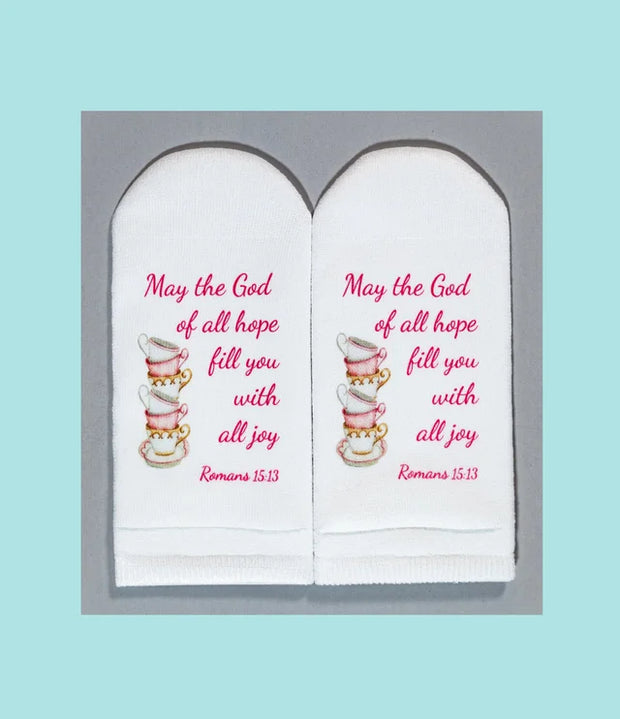 Romans 15:13 Women's Ankle Sock - Standing on the Word