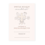 Spiritual Bouquet Checklist