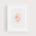 Titles of St Joseph | Art Print | Watermark Design