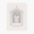 St. John Vianney Prayer Card | Beige | Prayer for Priests - Single Card