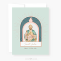 St. Jude Novena Card | Mint Green
