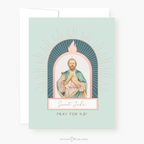 St. Jude Novena Card | Mint Green