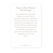 St. Michael the Archangel | Pray for Us | Prayer Card