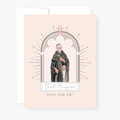 St. Peregrine Novena Card | Pink Ribbon