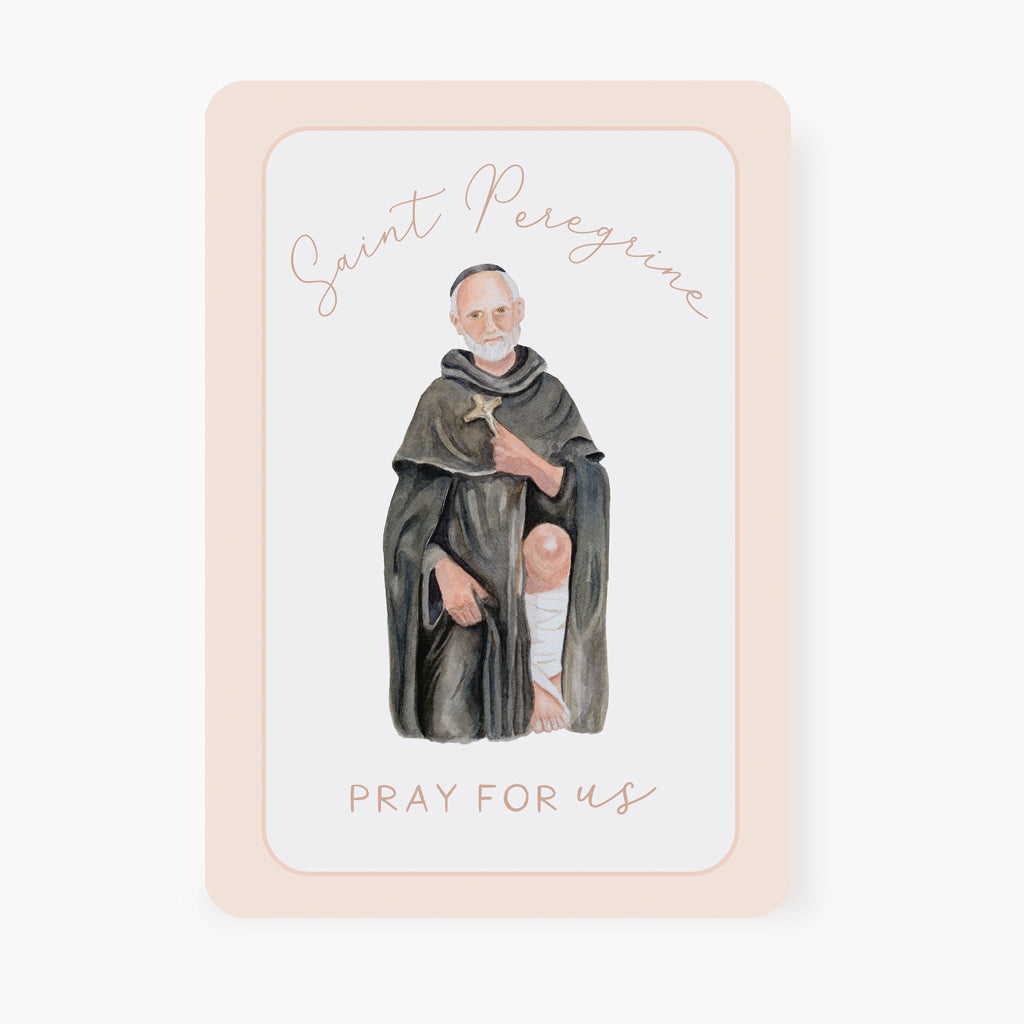 St. Peregrine Prayer Card | Pray for Us