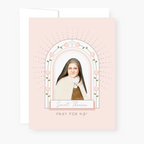 Sacred Heart Novena Card | Blue