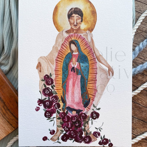 Saint Juan Diego Print | 5x7