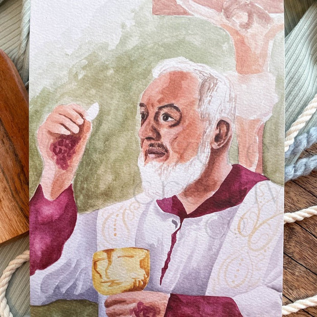 St. Padre Pio Print | 5x7
