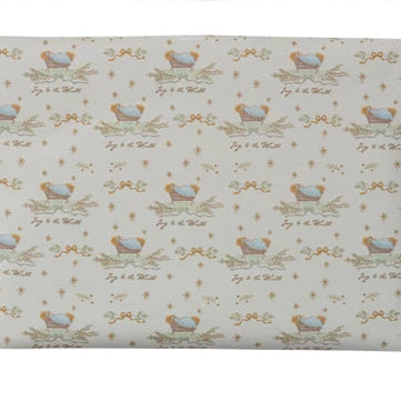 28"x20" Wrapping Paper Sheets with Tree/Nativity Pattern