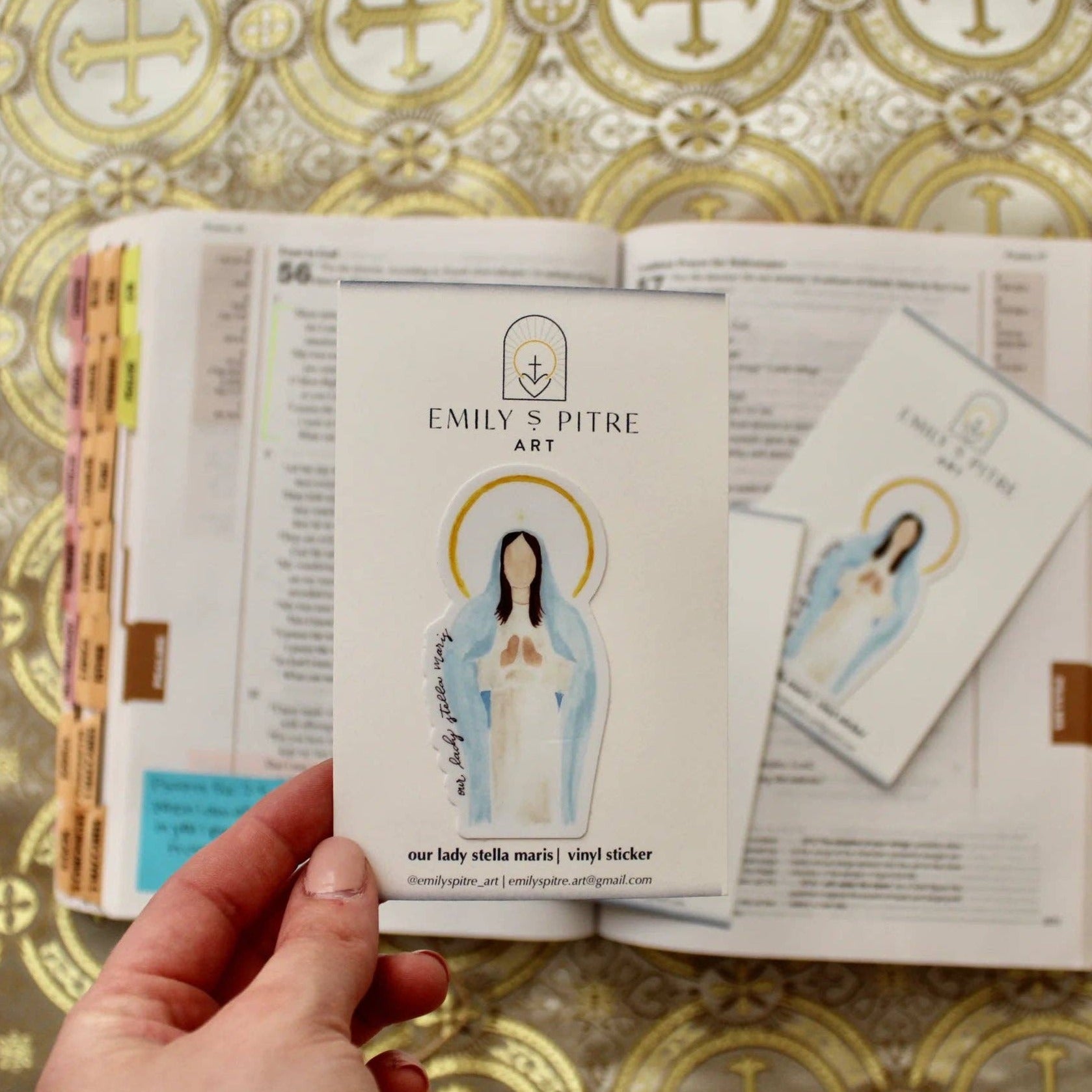 Our Lady Stella Maris Sticker