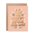 Special Girl Birthday Card