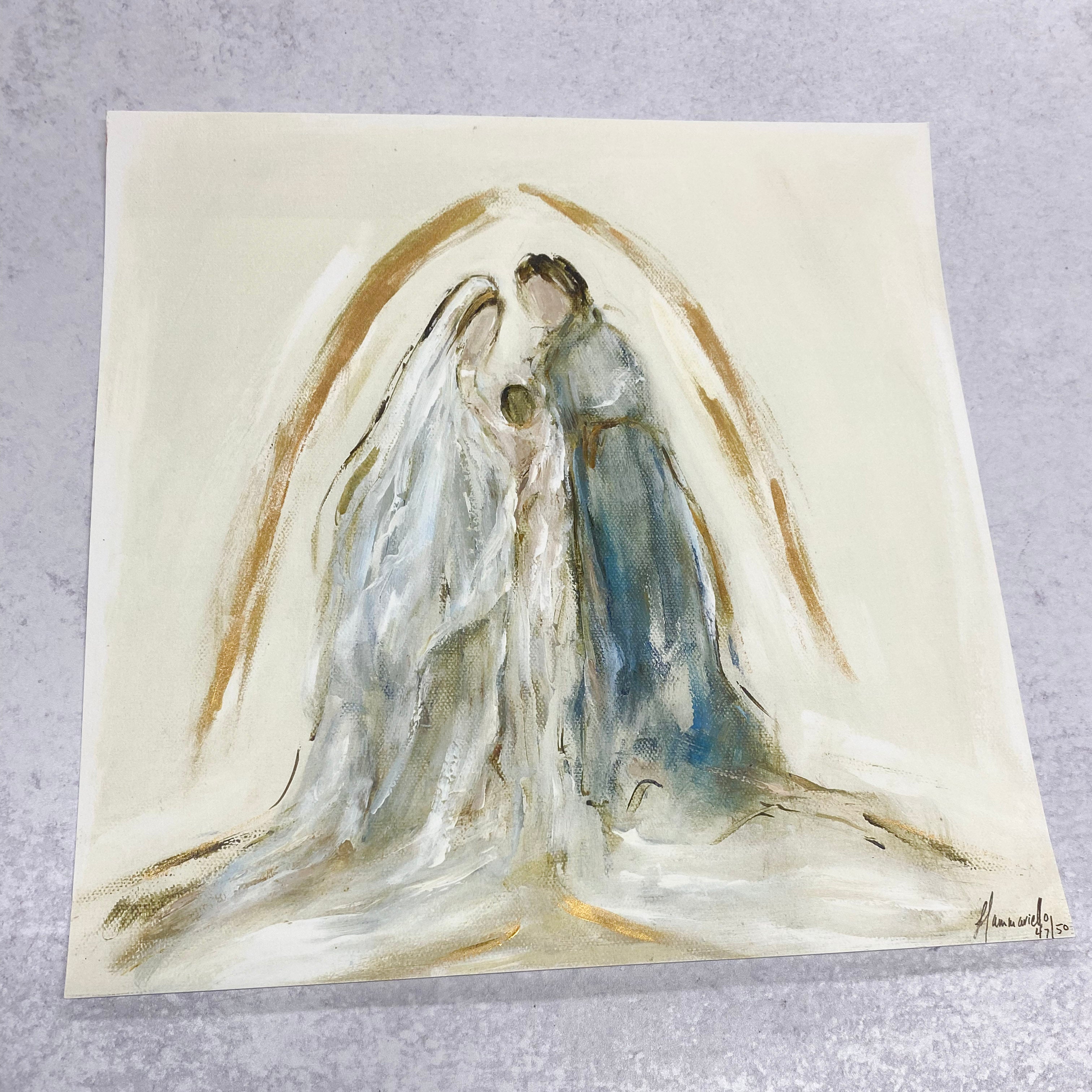 Holy Family 12x12 Print