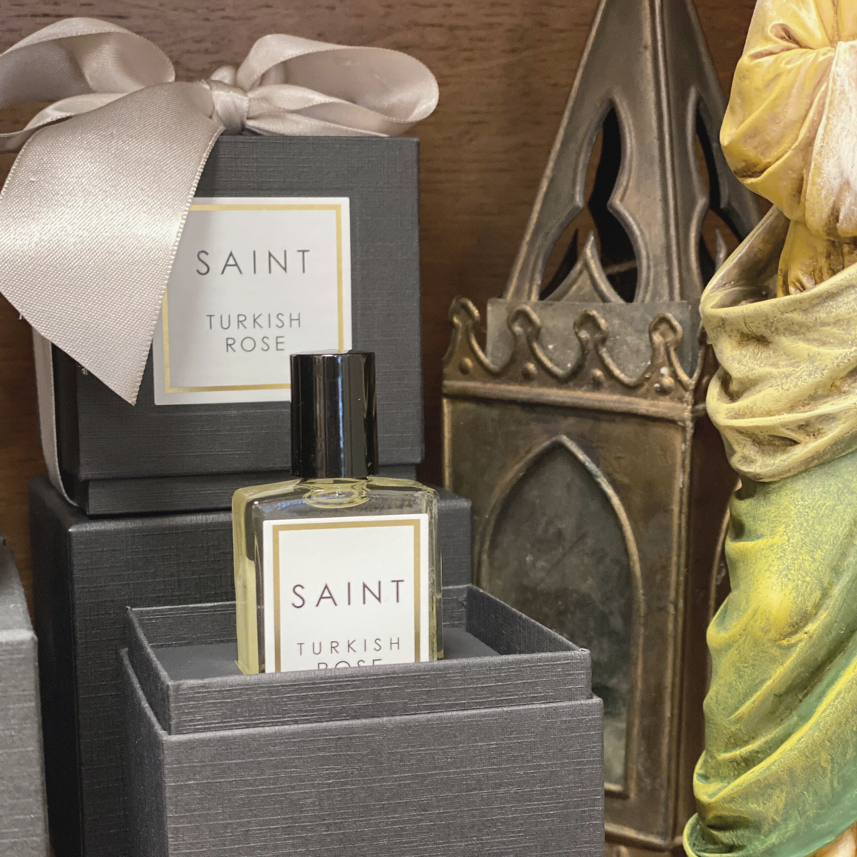 SAINT Roll-On Oil Perfume in St. Jude Turkish Rose Bath & Body Crossroads Collective