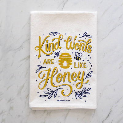 Kind Words Tea Towel