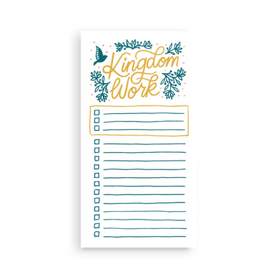 Kingdom Work Notepad