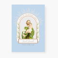 30 Day St. Joseph Novena Prayer Card | Light Blue Crossroads Collective