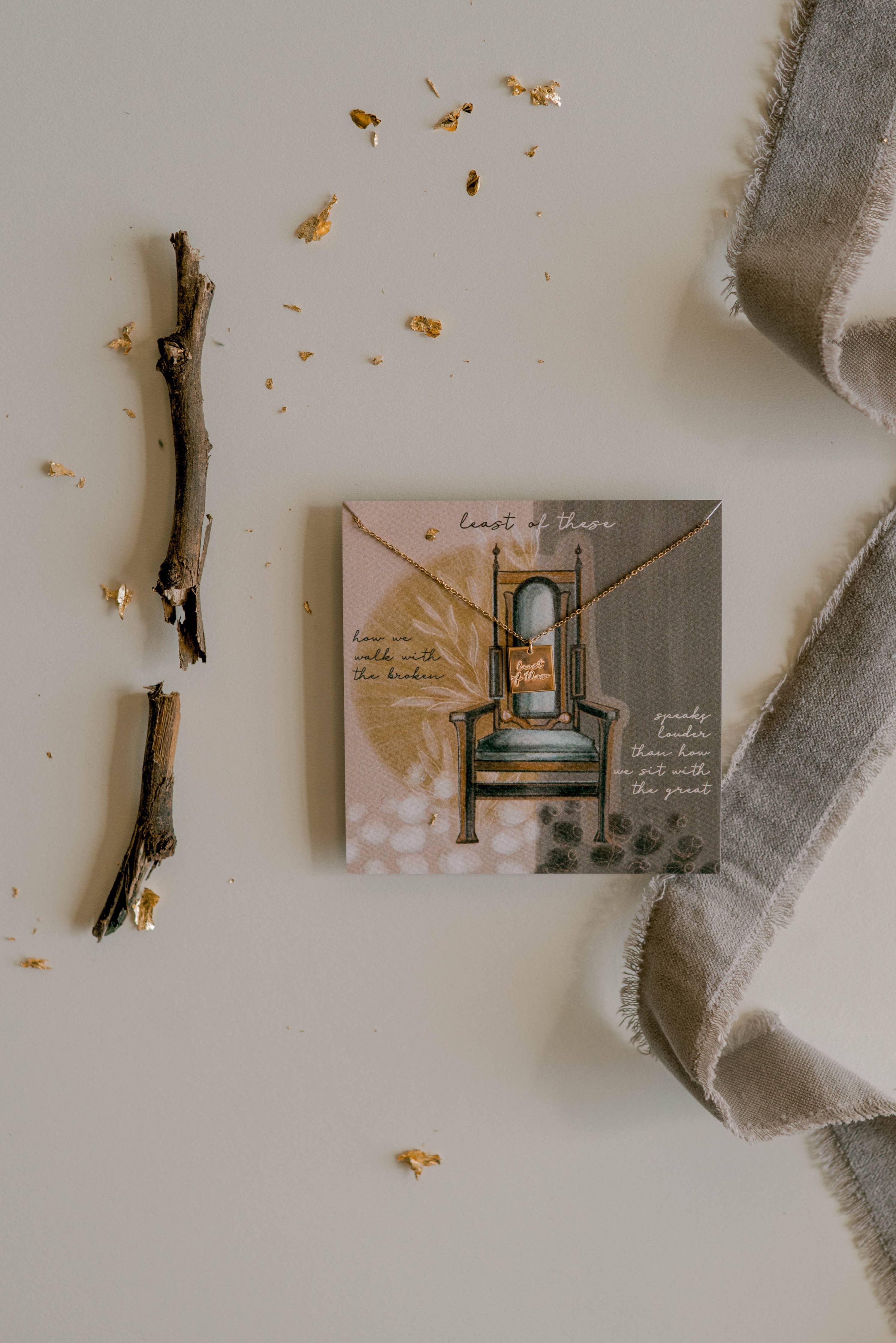 Least of These | Parable Necklace | Christian Gift