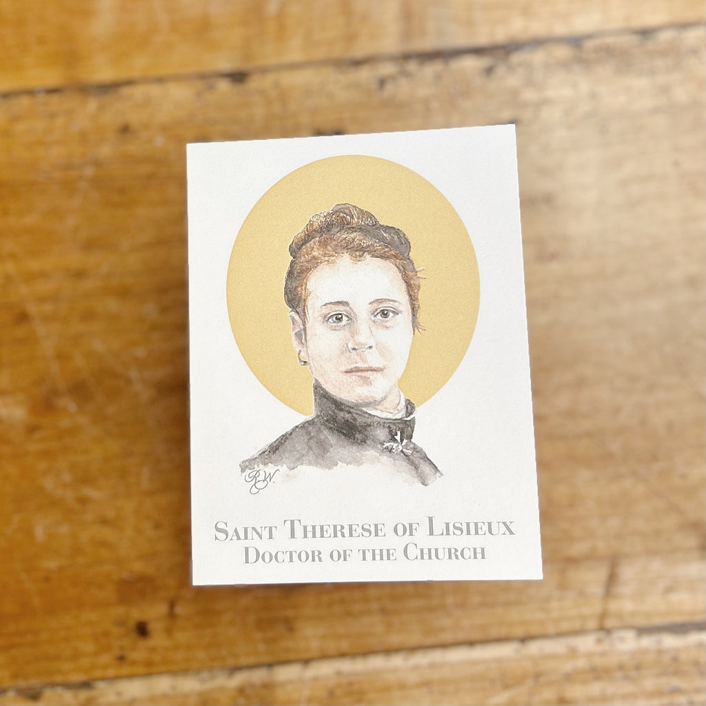 Saint Therese of Lisieux, Doctor of the Church Notecard with Envelope