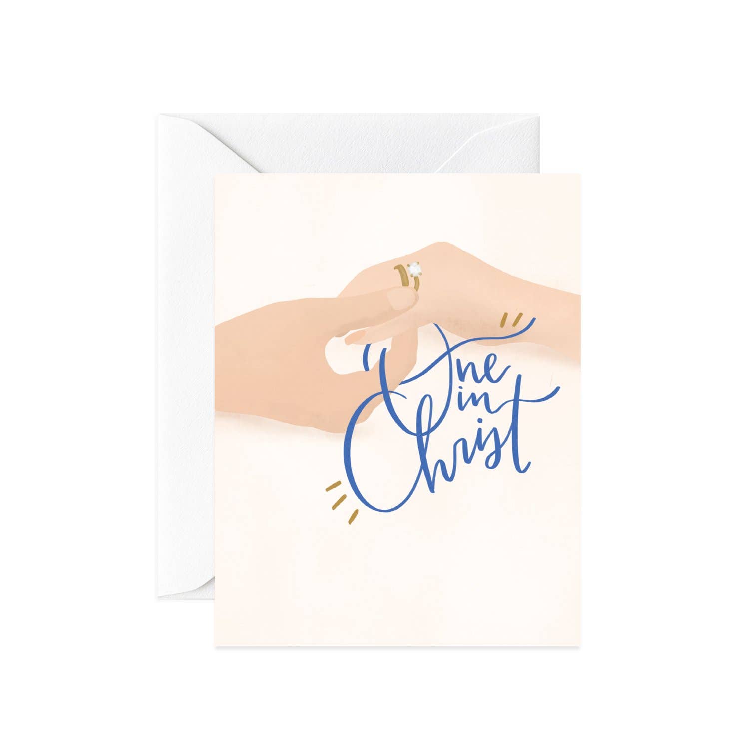 One In Christ Wedding Card
