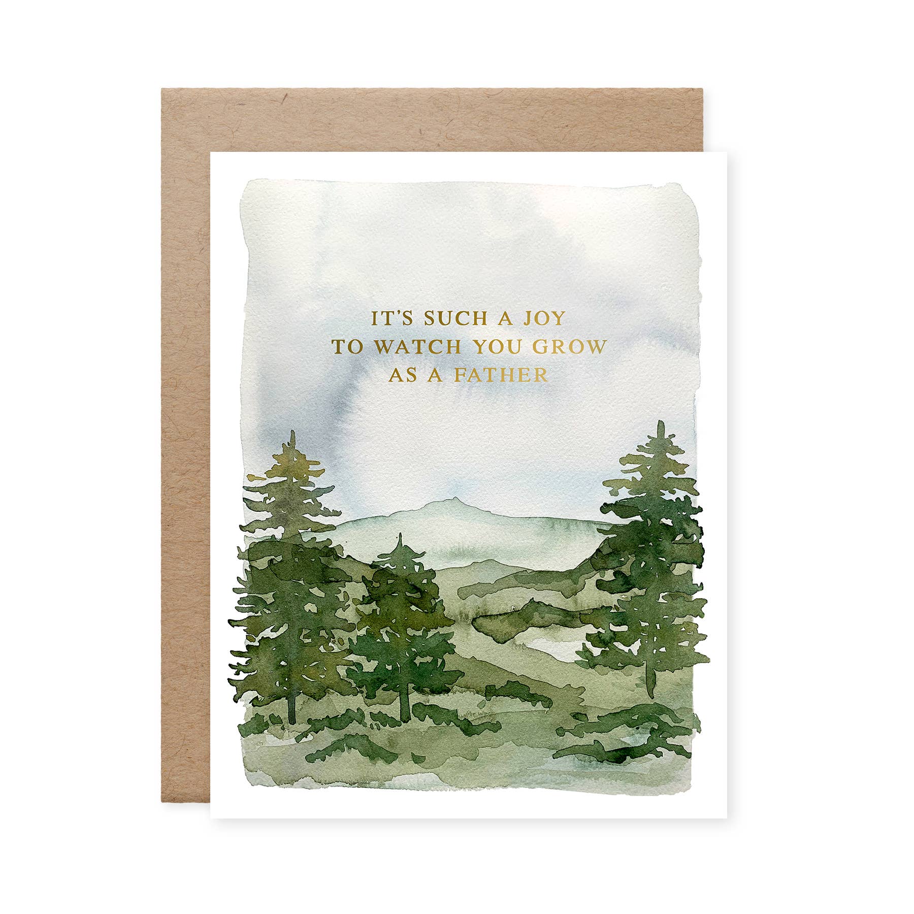 Growing As a Father Card