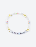 Jesus Saves Letter Bracelet