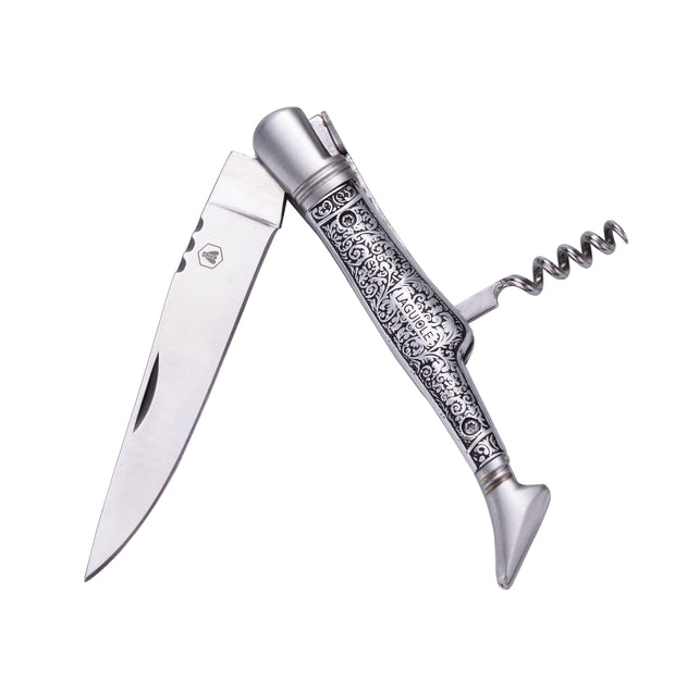 Folding Knife with corkscrew - Venetian decor