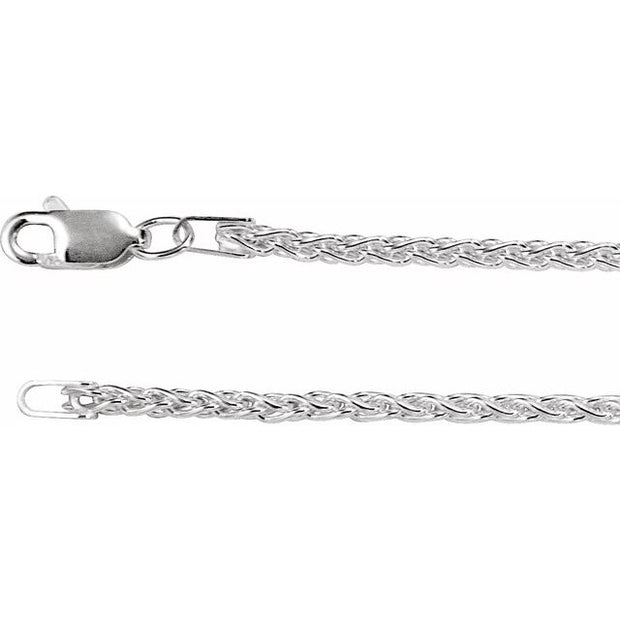 Sterling Silver 2.25 mm Wheat 24" Chain Crossroads Collective