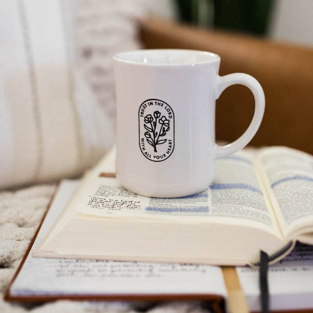 Trust in the Lord Oval Mug