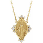 Necklace 1/5 CTW Diamond Miraculous 16" Necklace Crossroads Collective