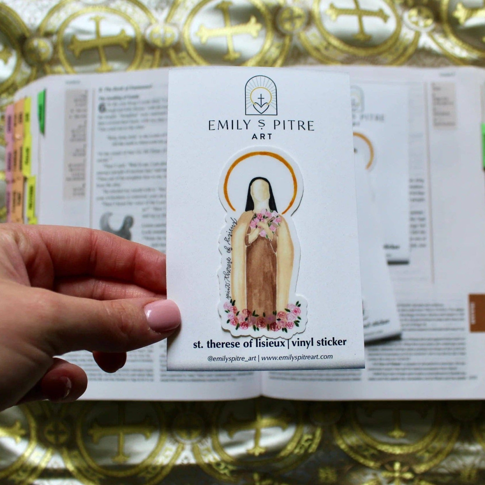St. Therese of Lisieux Sticker