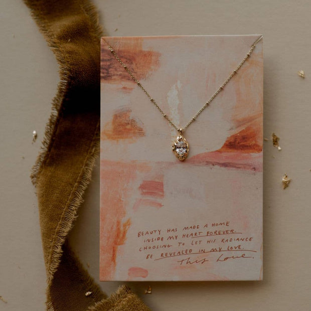 Radiance Revealed | Christian Necklace | Gift | Matthew 5:16