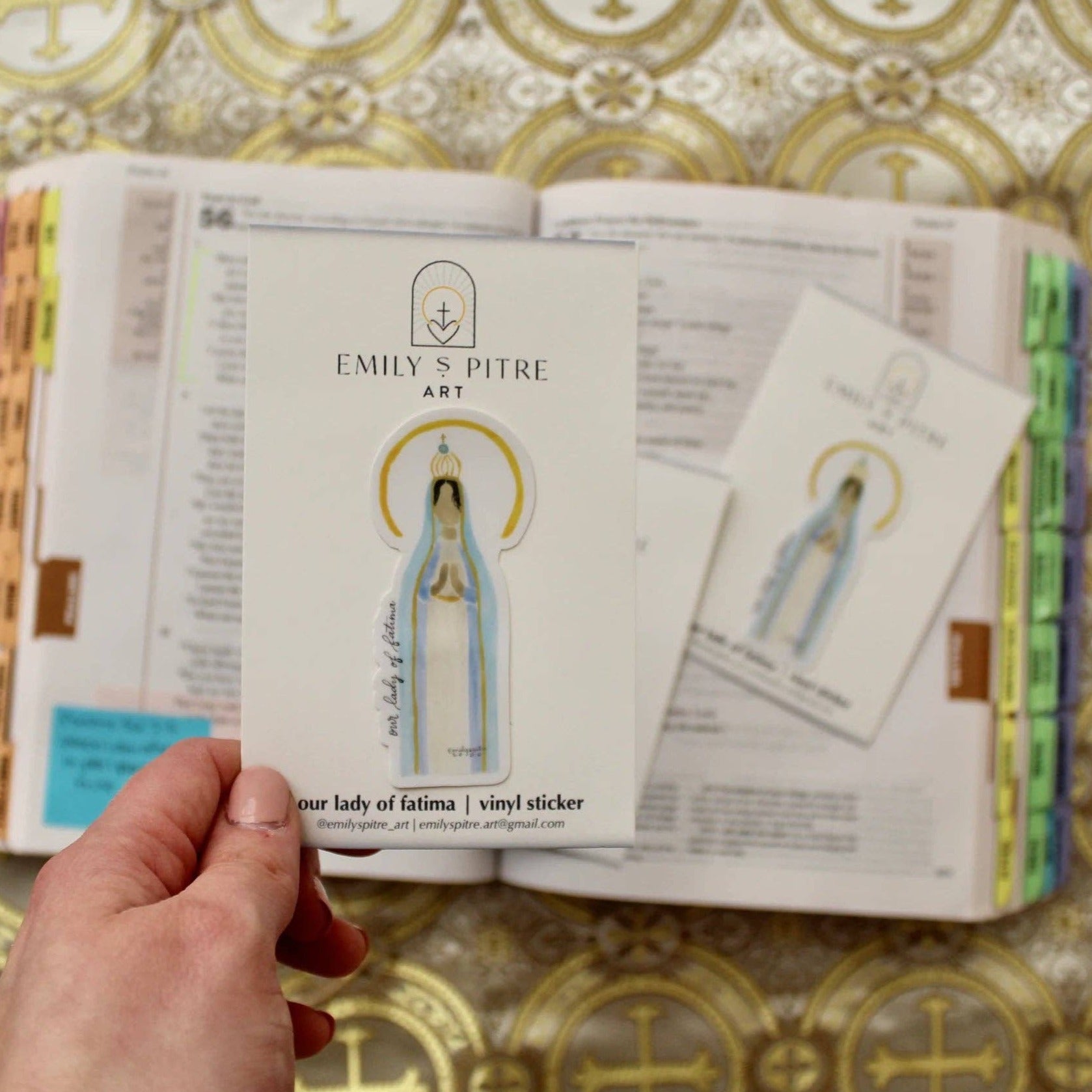 Our Lady of Fatima Sticker