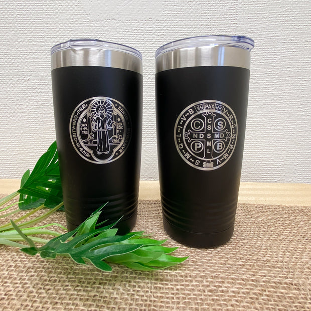 St. Benedict Tumbler Accessories & Gifts Crossroads Collective