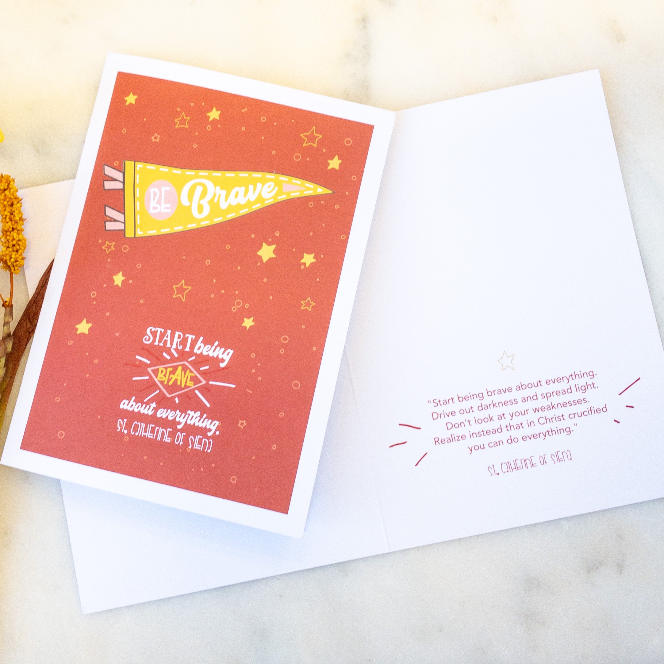 Brave Greeting Card Cards Crossroads Collective