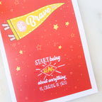 Brave Greeting Card Cards Crossroads Collective