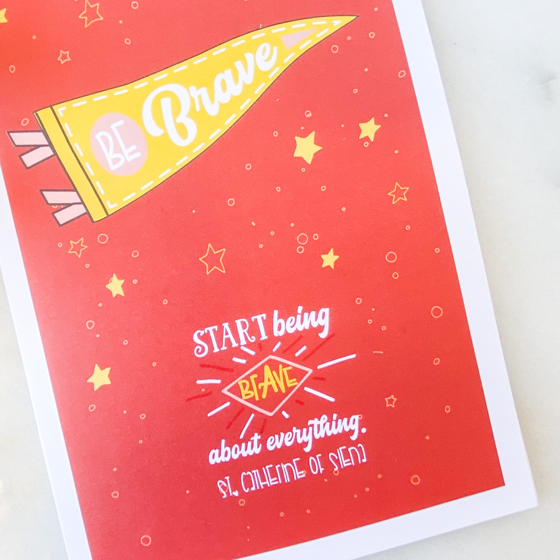 Brave Greeting Card Cards Crossroads Collective
