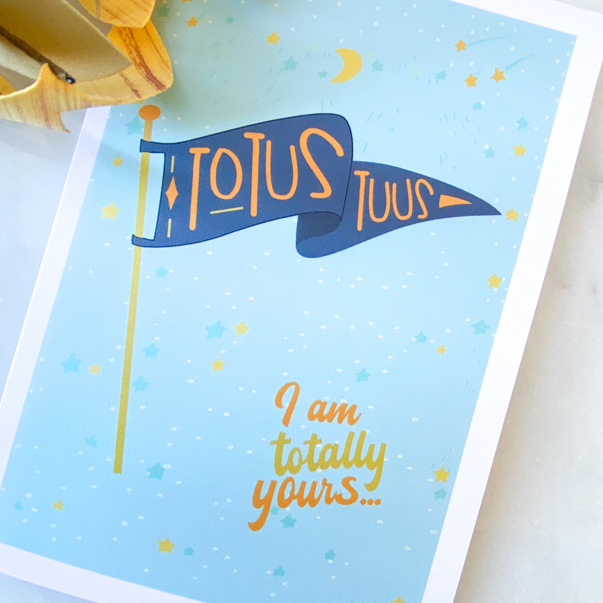 Totus Tuus Greeting Card Cards Crossroads Collective