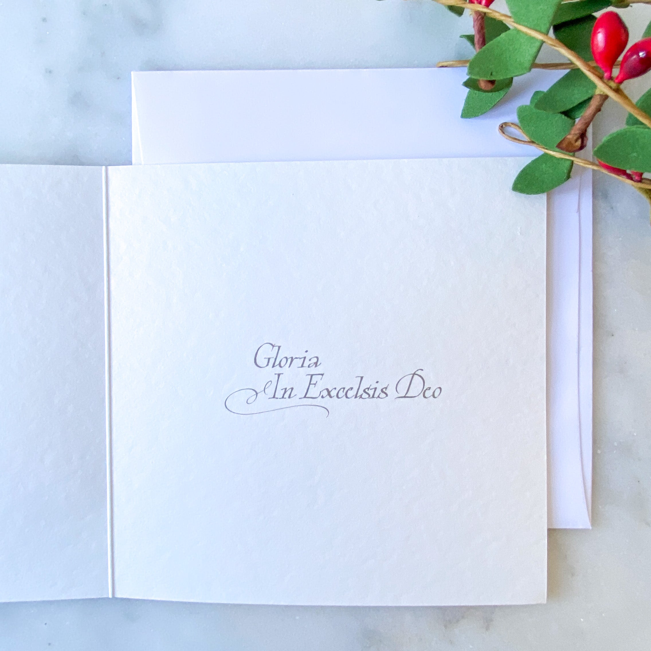 Angel Christmas Card Square Cards Crossroads Collective