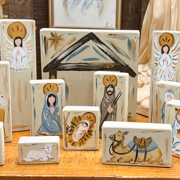 12 Piece Hand Painted Nativity