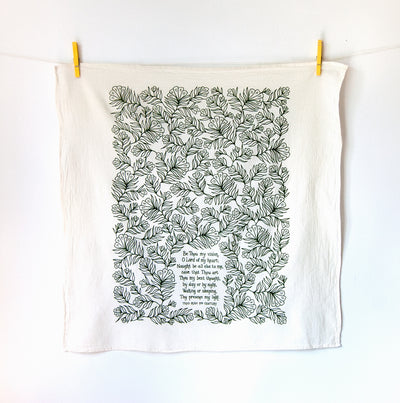 Be Thou My Vision Hymn Tea Towel Home & Decor Crossroads Collective
