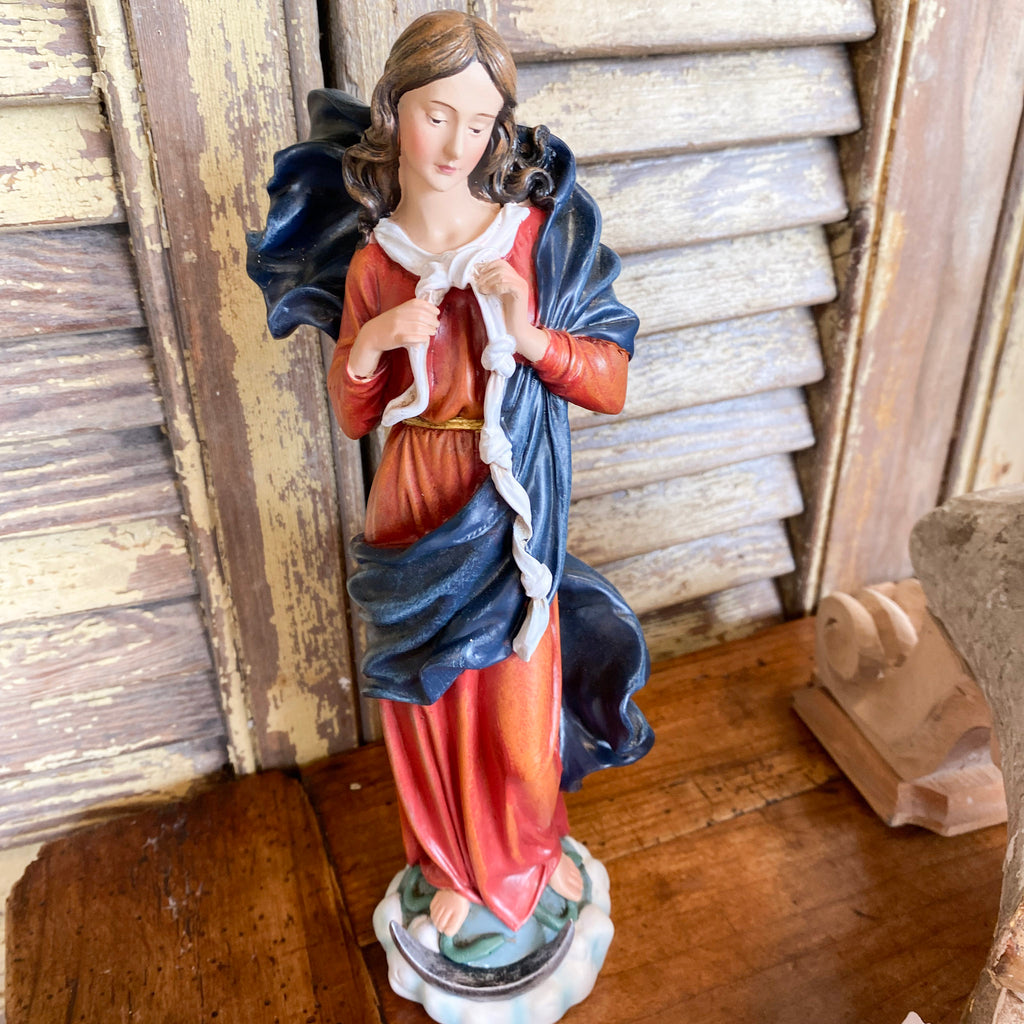 10" Mary Undoer of Knots; Renaissance Collection Crossroads Collective