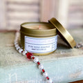 Immaculate Heart of Mary Beeswax Candle Crossroads Collective